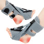 Plantar fasciitis night splint showing support structure and heel relief design